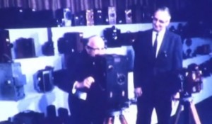 Herb Farmer accepts Sol Lesser Motion Picture Technology Collection 1968